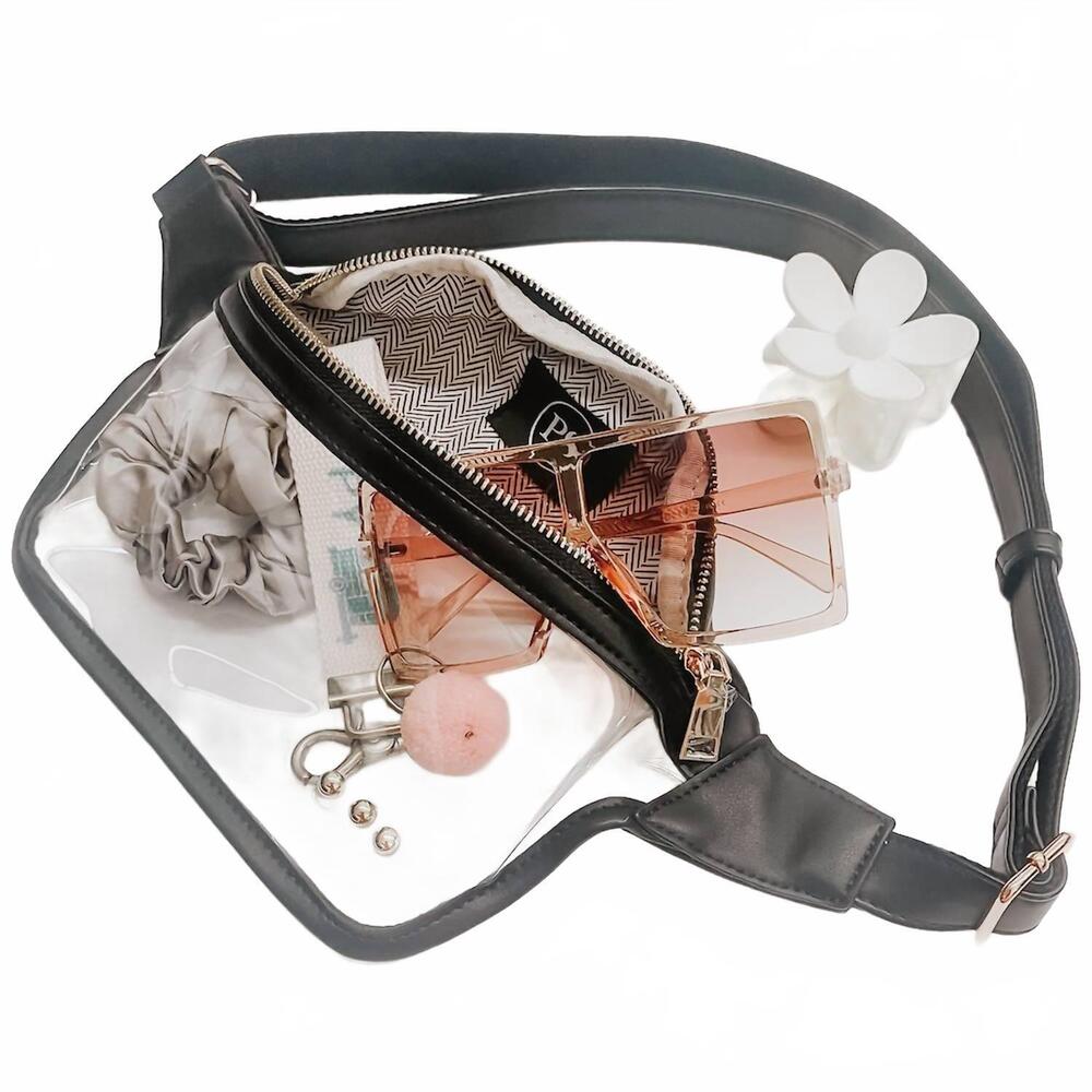 NEW PRETTY SIMPLE women's clara bum bag in black